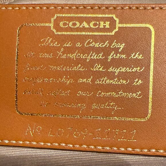 Y2K Coach Signature Patchwork Multi-Texture Hobo Bag - Picture 4 of 4